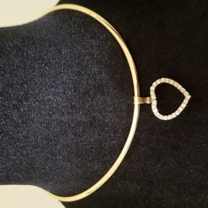 Diamond and 18 kgold heart ❤